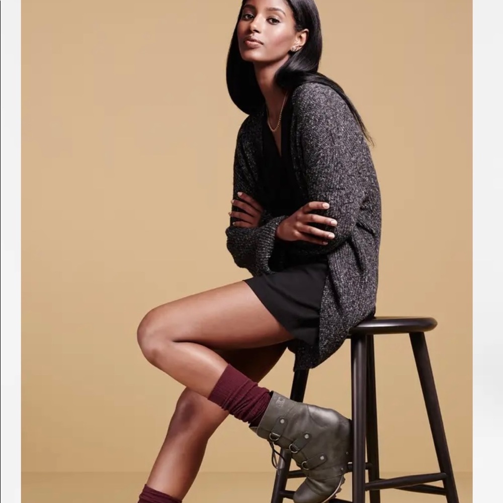 Sorel Joan of Arctic wedge bootie purchased at Nordstrom.